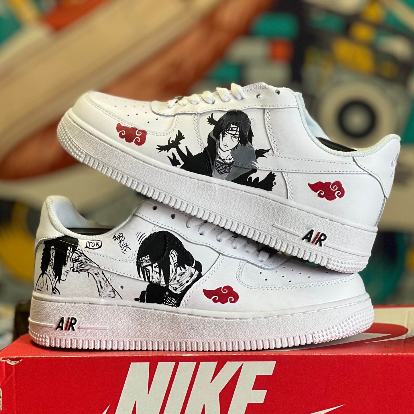 Air force 1 ITACHI AND SASUKE