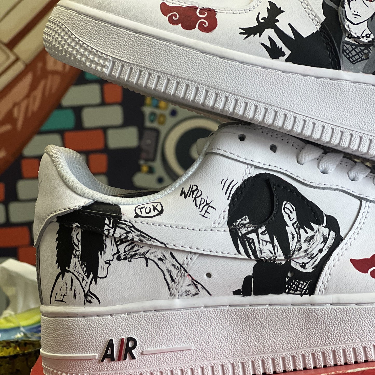 Air force 1 ITACHI AND SASUKE