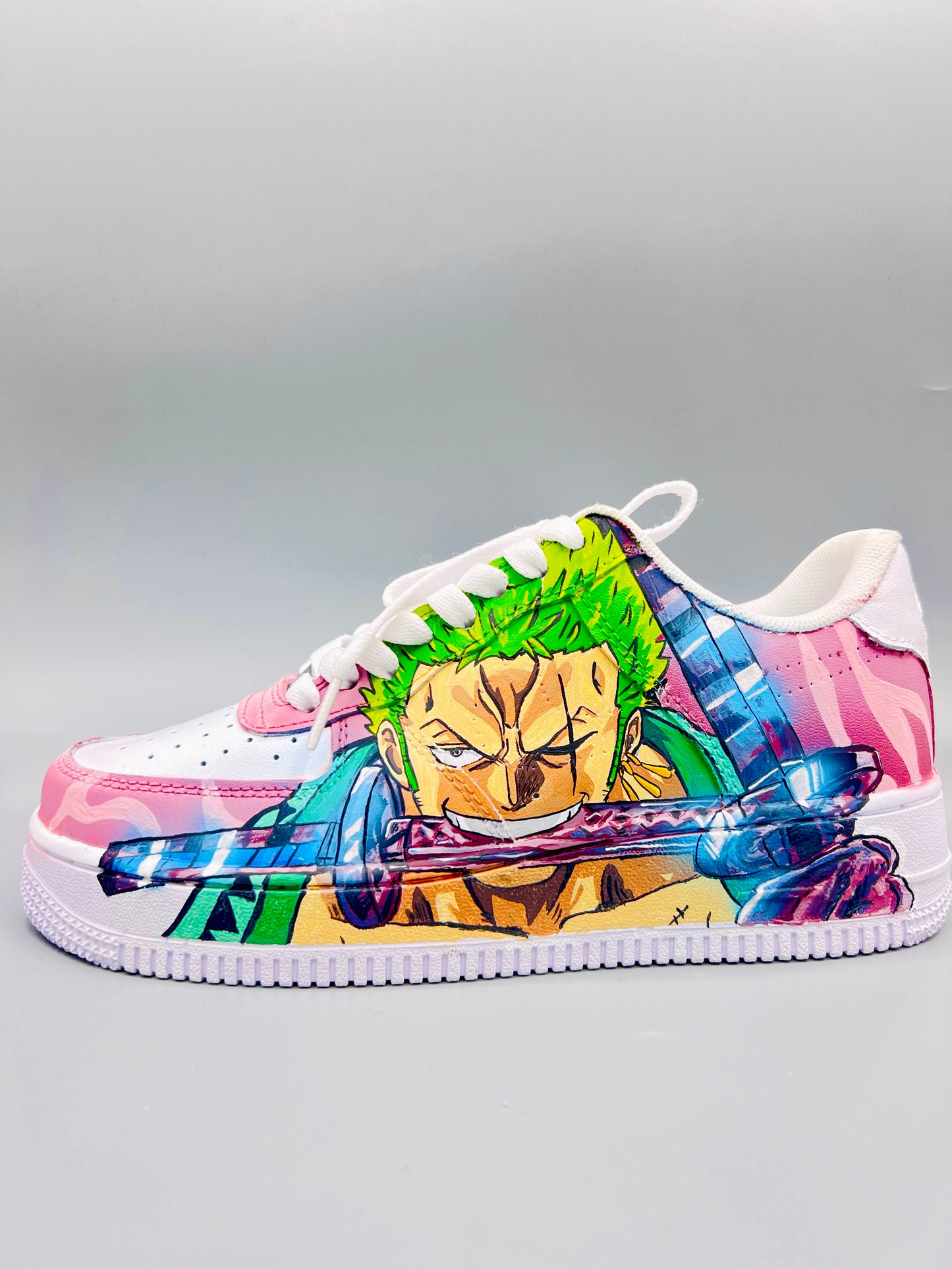 Air force 1 One piece zoro and luffy