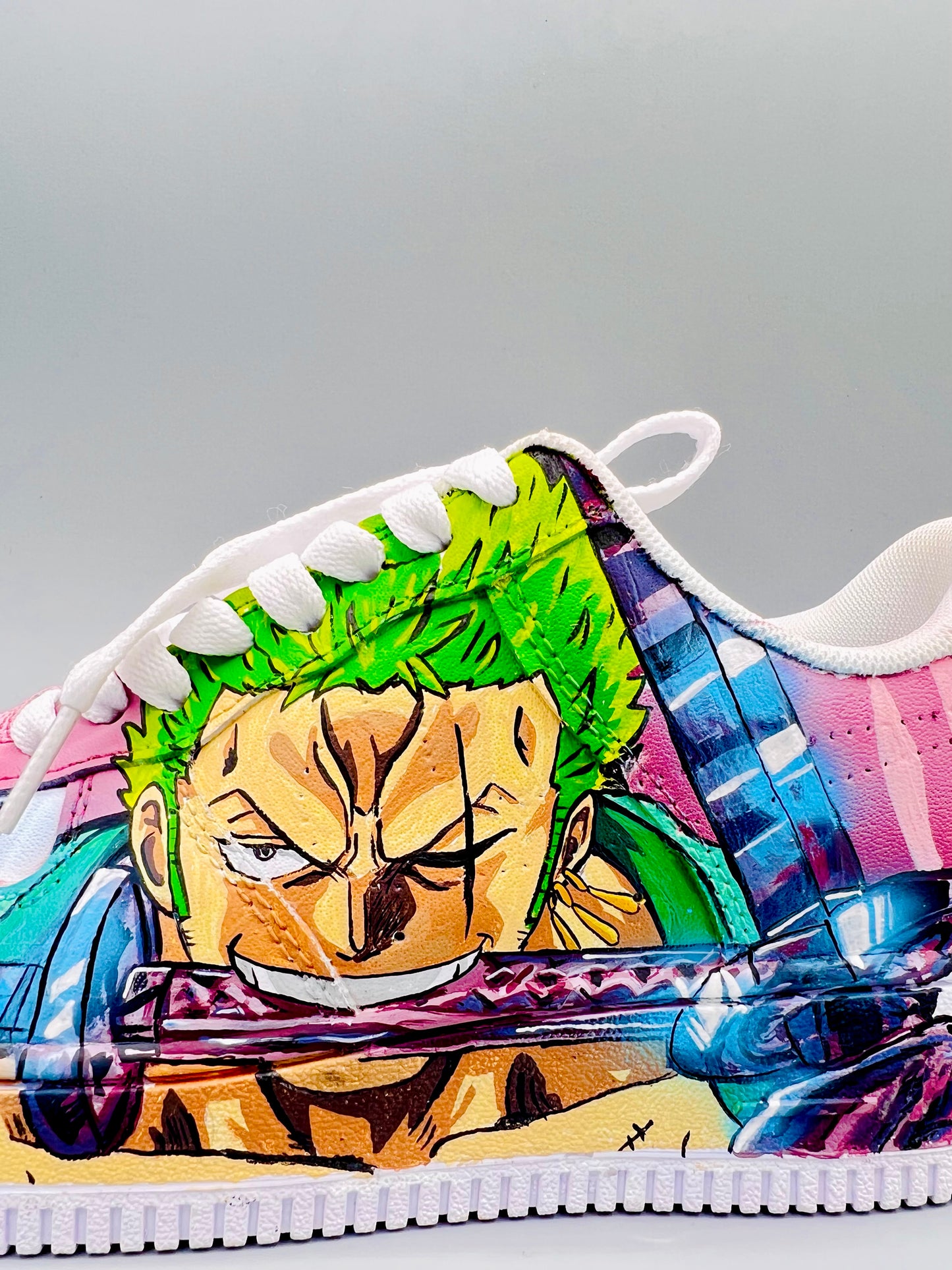 Air force 1 One piece zoro and luffy