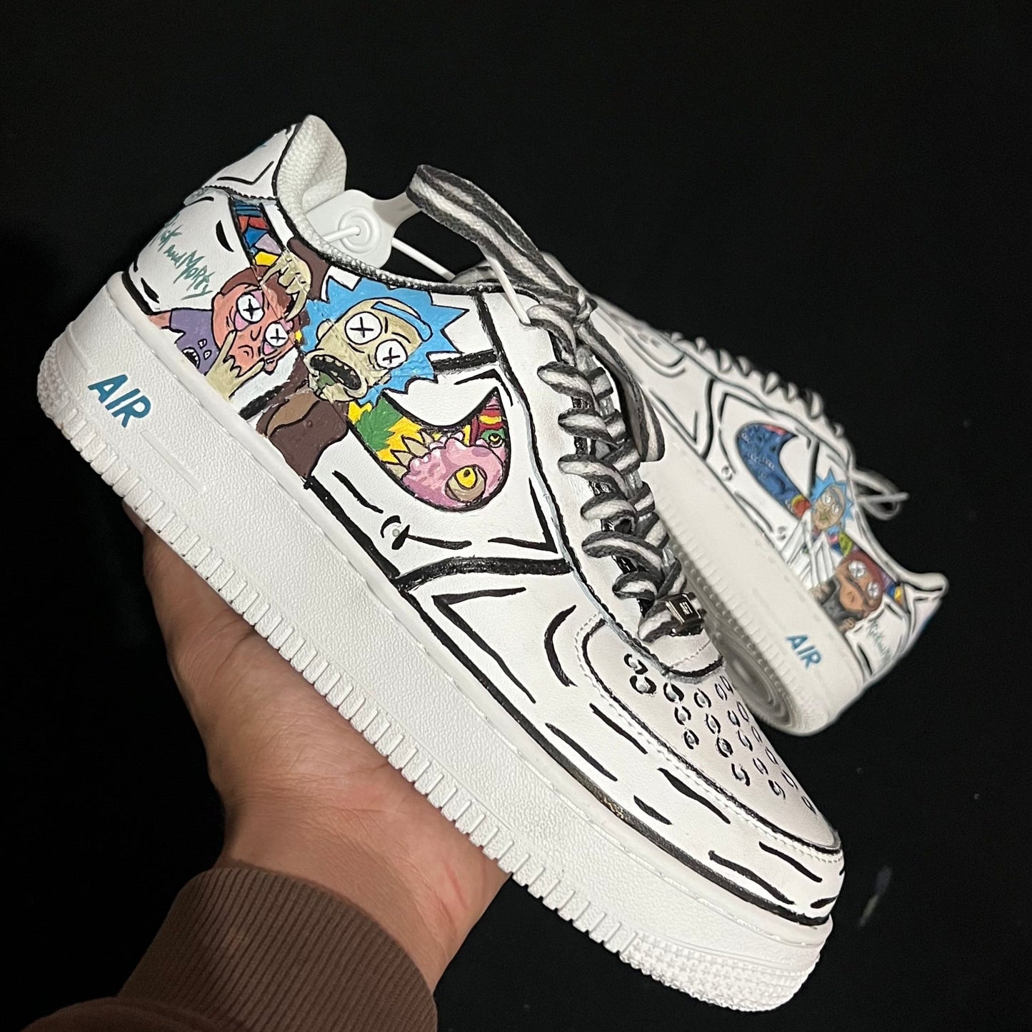 Air force 1 rick and morty