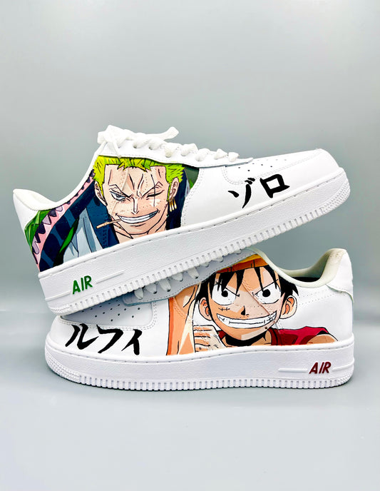 Air force 1 one piece luffy and zoro