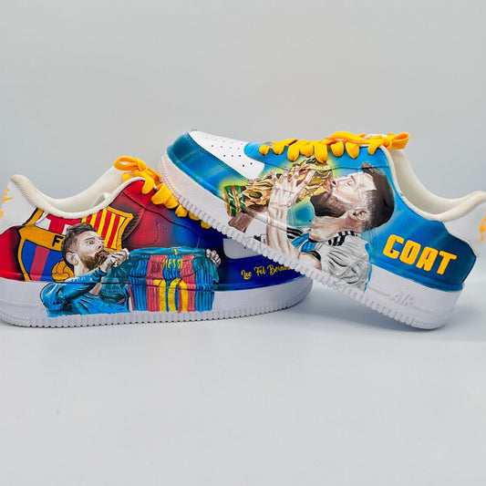 Air force 1 lionel messi and Barcelona