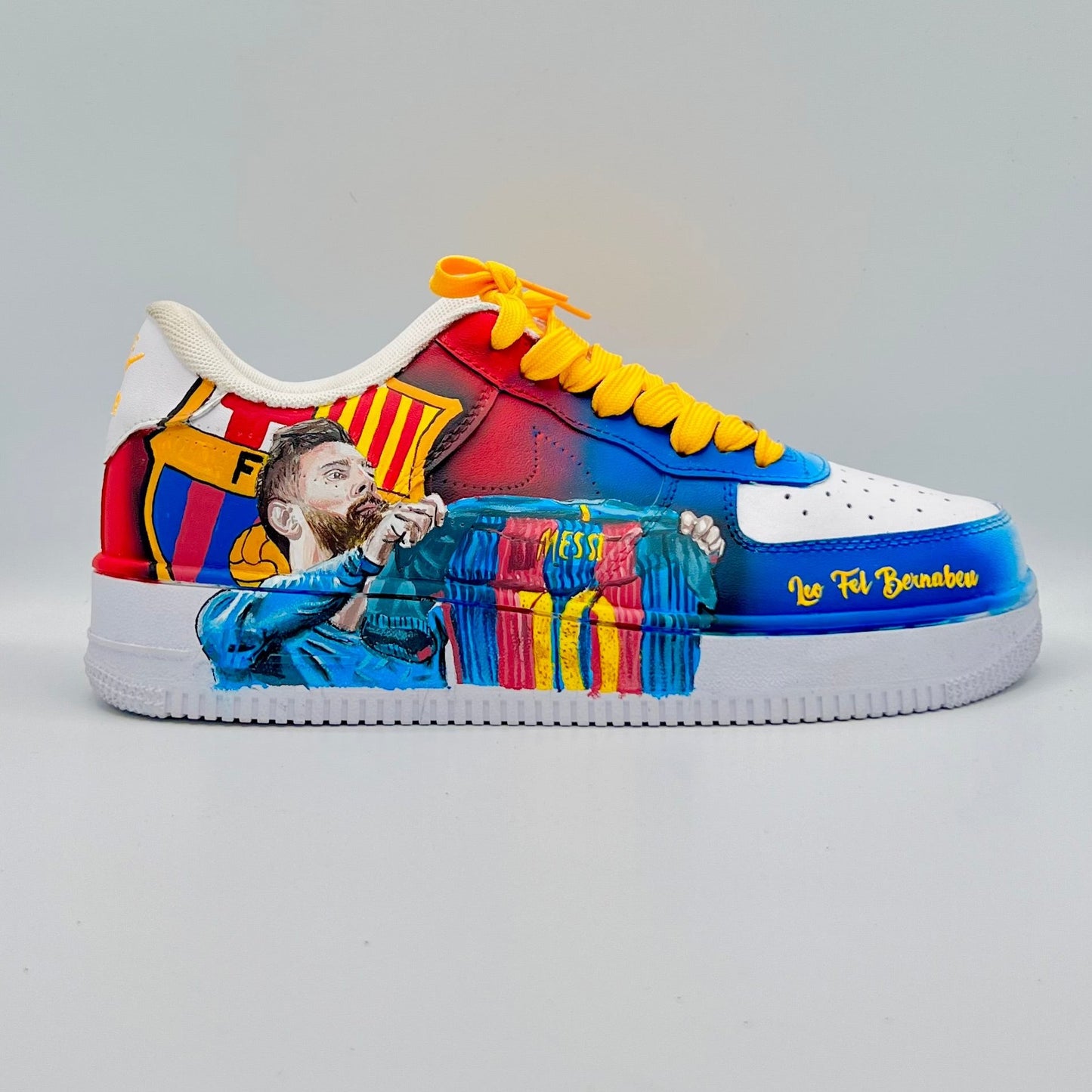 Air force 1 lionel messi and Barcelona