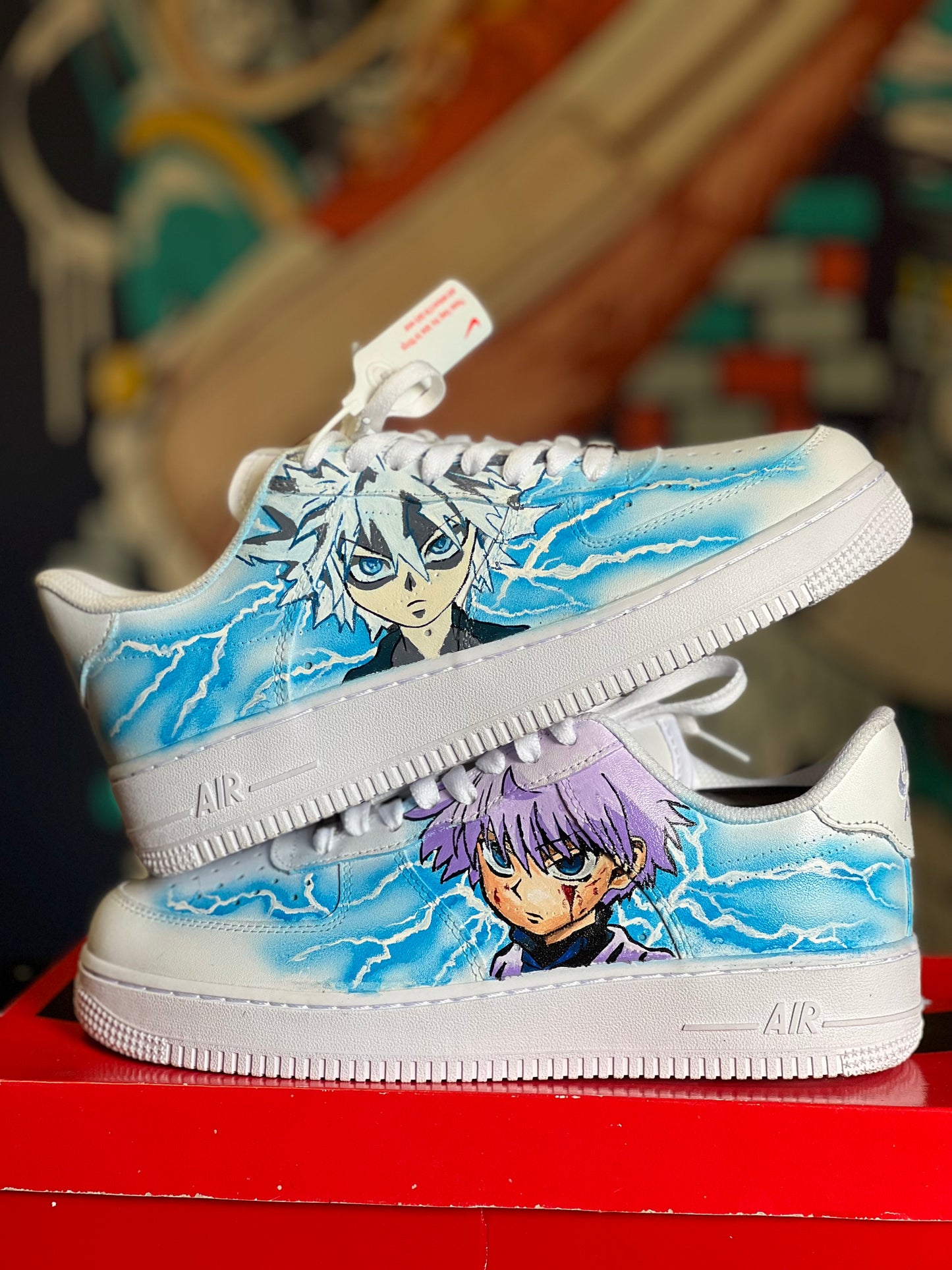 Air force 1 hunter x hunter killua