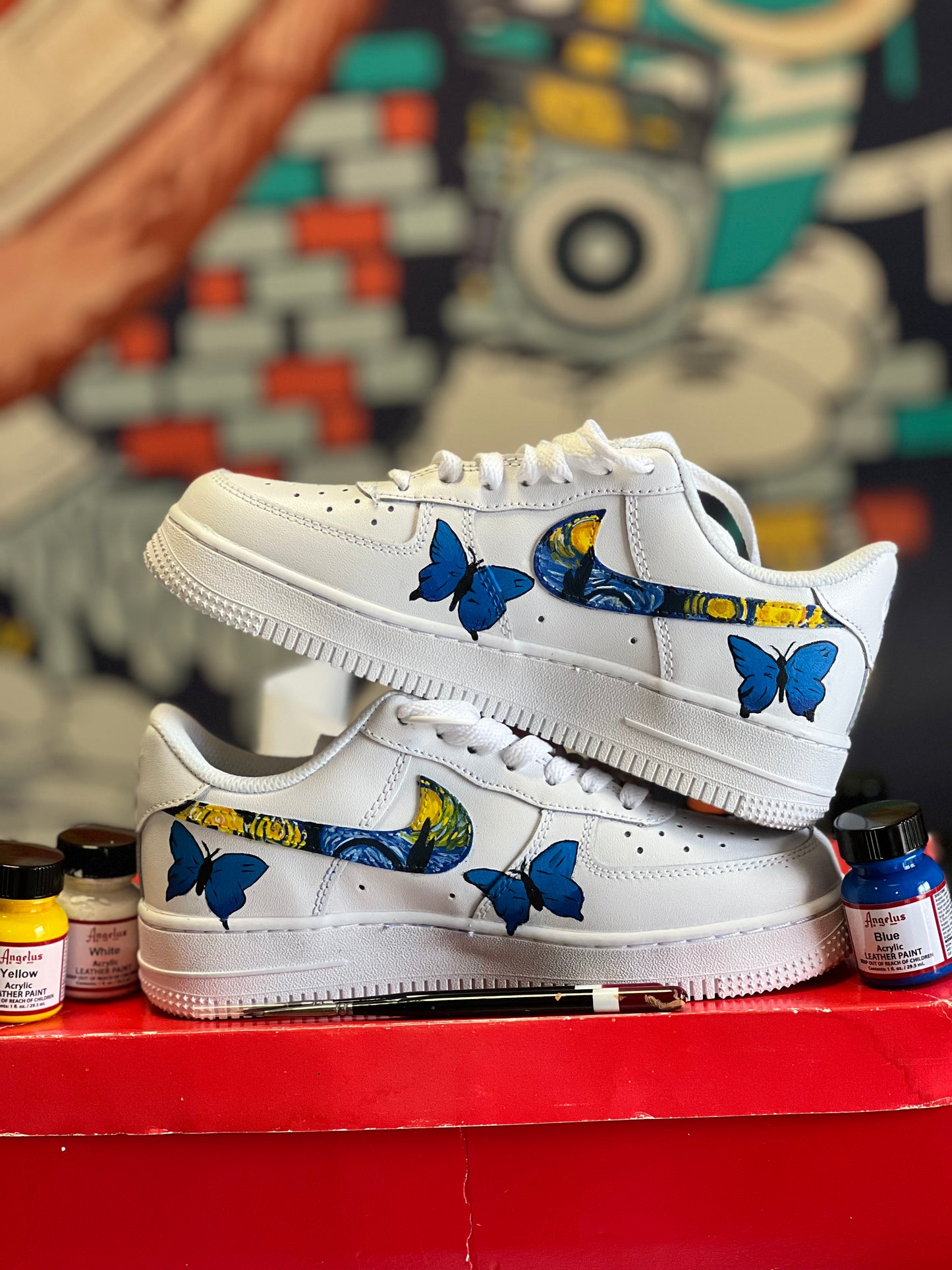 Air force 1 vangogh